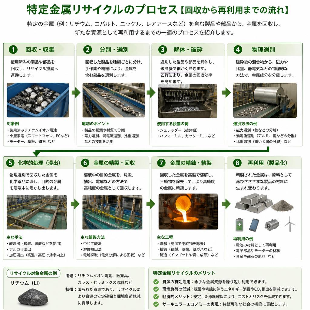 リサイクルプロセスの概要