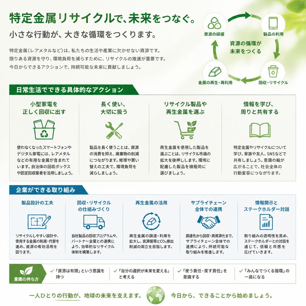 サステナブルな未来を築くために